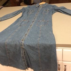 Vintage denim dress